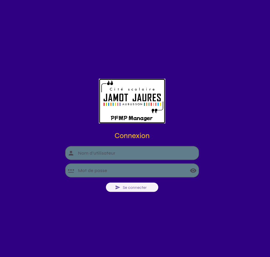 PFMP Manager — Sign in